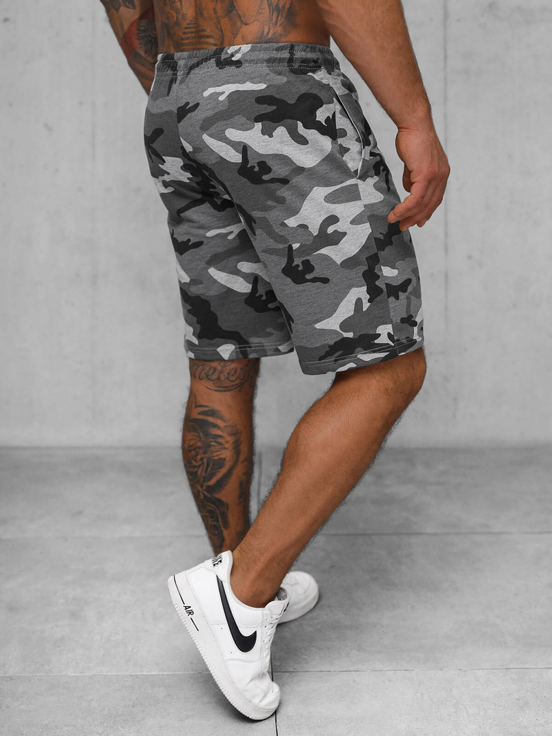 Férfi Rövidnadrág Szürke OZONEE JS/8K283/2