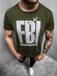 Férfi póló Zöld OZONEE JS/SS100730Z