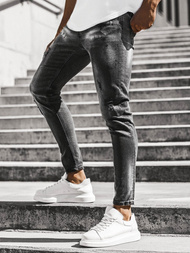 Férfi nadrág Fekete OZONEE G/1084