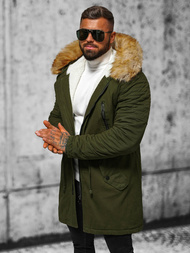 Férfi parka kabát khaki OZONEE JD/390Z