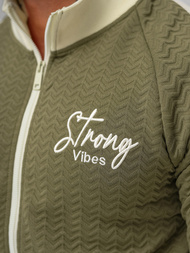 Férfi melegítő együttes khaki OZONEE O/FF5030AB