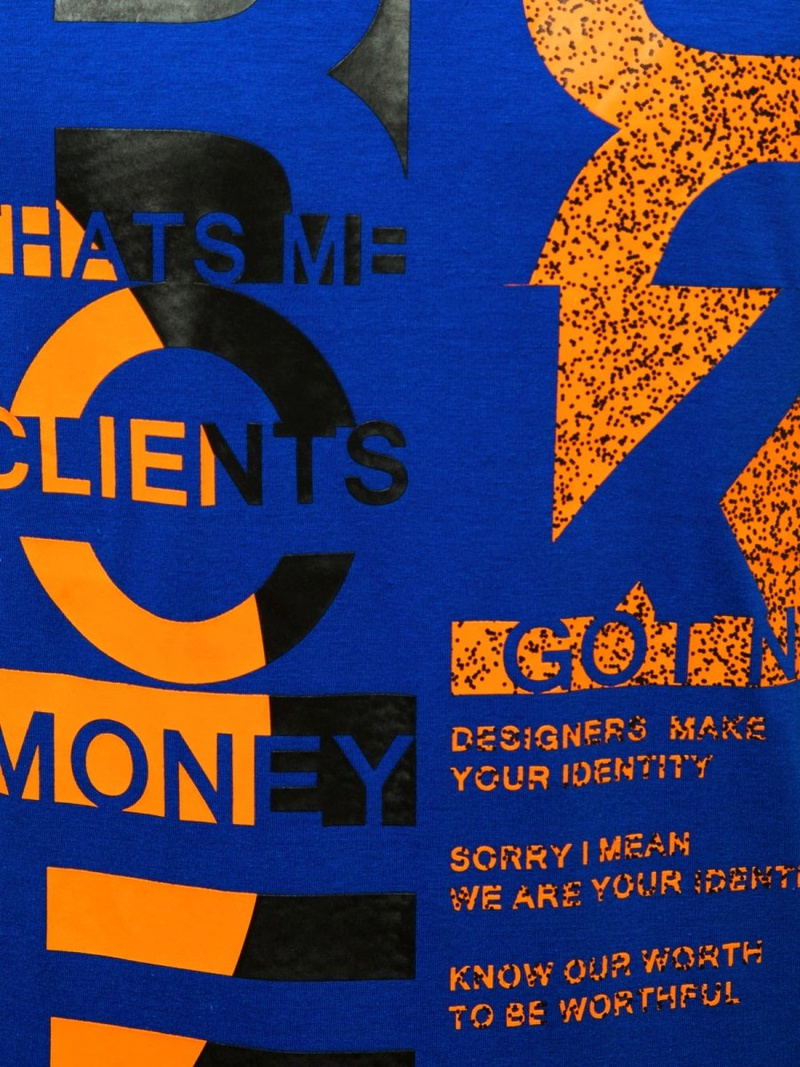 Férfi trikó Kék OZONEE JS/KS2077