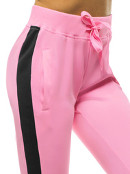 Női melegítőnadrág Világos-rózsaszín OZONEE JS/JK88127/20