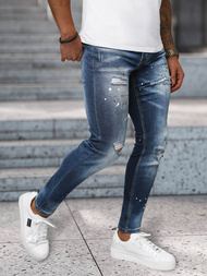 Férfi farmer nadrág sötét-kék OZONEE NB/MP0170BS