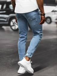 Férfi Farmer Nadrág Kék OZONEE O/WE1130