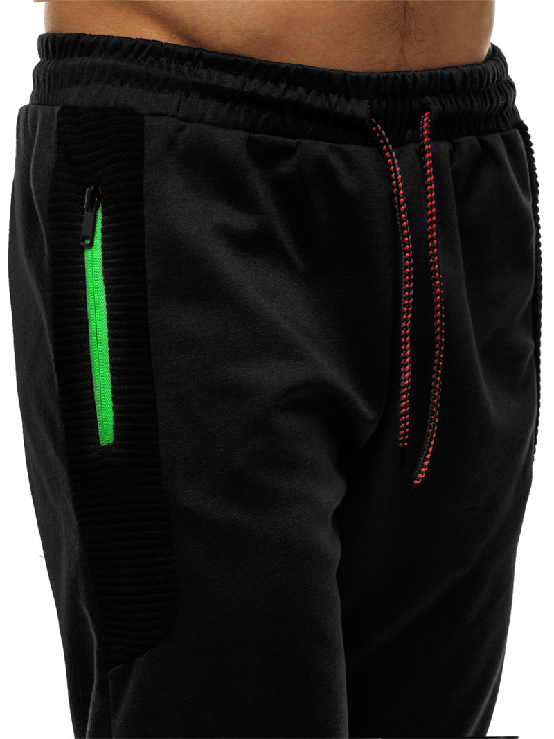 Férfi melegítő nadrág Fekete OZONEE JS/JZ11020