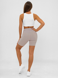 Rövid női leggings mohaachát OZONEE JS/XY24026S