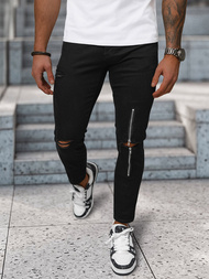 Férfi farmer nadrág fekete OZONEE NB/MP0087N