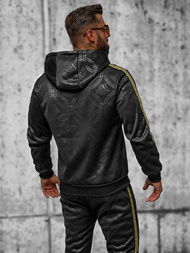 Férfi Szabadidő Együttes Fekete OZONEE JS/3C555