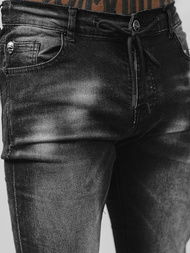 Férfi farmer nadrág fekete OZONEE NB/MP0021NZ