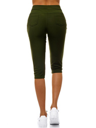 Női leggings Khaki OZONEE JS/1041/A7