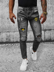 Férfi farmer nadrág szürke OZONEE NB/MP0167G