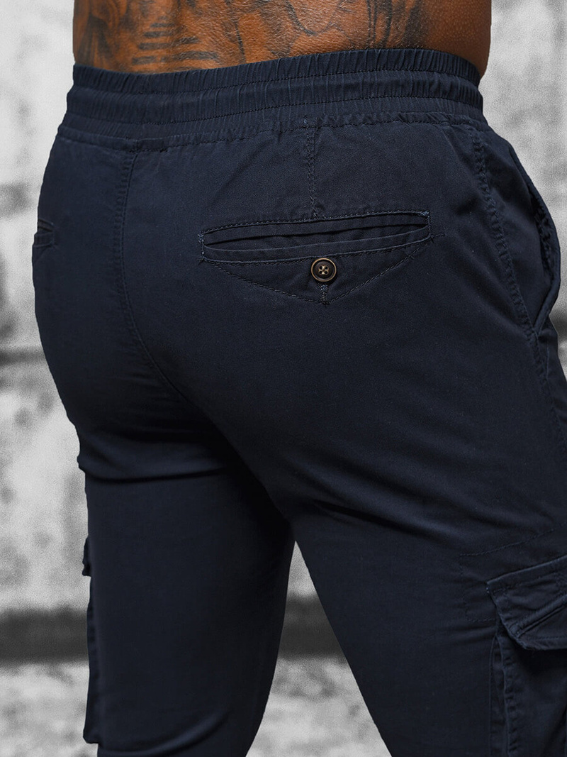 Férfi nadrág chino jogger gránát OZONEE NB/MP0201BS