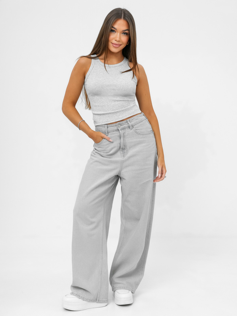 Női Felső Szürke OZONEE JS/96T665/2