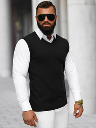 Férfi Pulóver Fekete OZONEE NB/MM6005/4Z