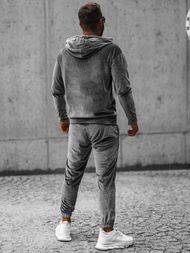 Férfi Melegítő Együttes Szürke OZONEE O/D8160/9157