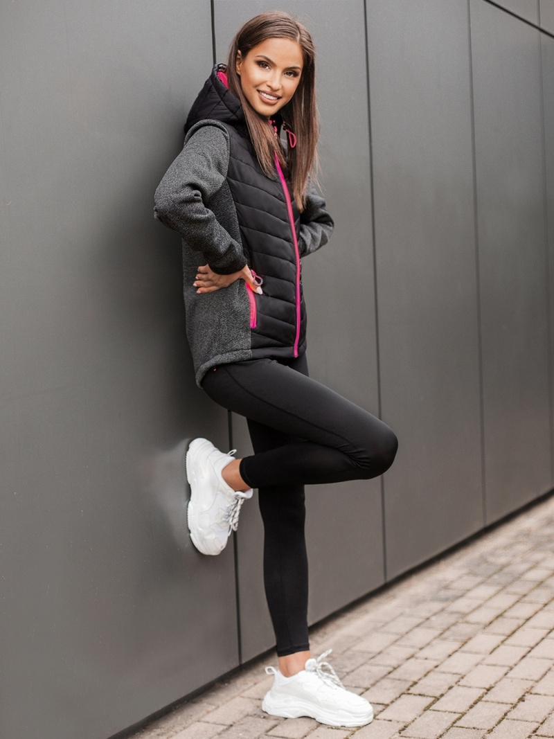 Női dzseki Fekete OZONEE JS/KSW4003Z