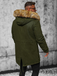 Férfi parka kabát khaki OZONEE JD/390Z