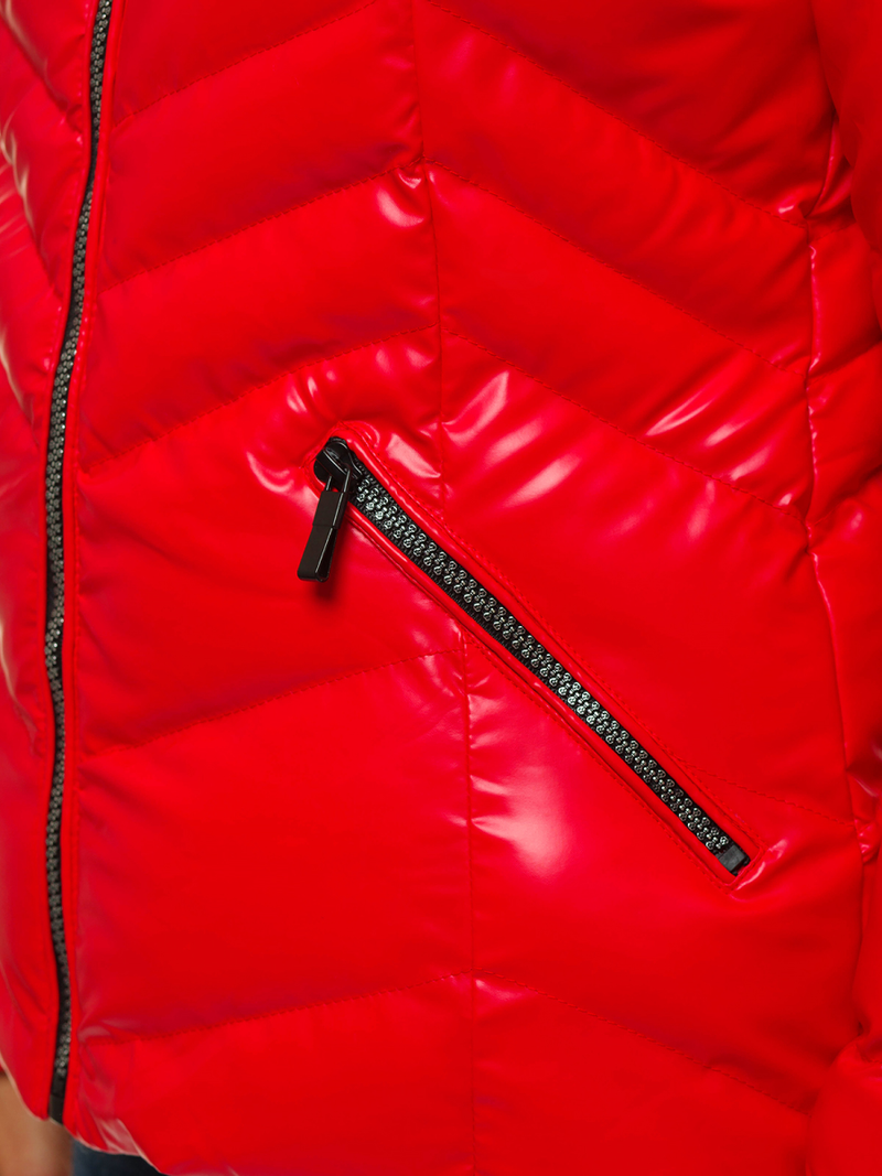 Női dzseki Piros OZONEE JS/M23068/2