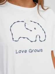 Női Polo Fehér-Kék OZONEE JS/RJ77247