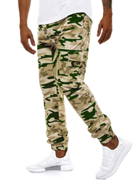 ATHLETIC 404 Férfi nadrág jogger Bézs