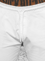 Férfi jogger nadrág fehér OZONEE O/PAN23023