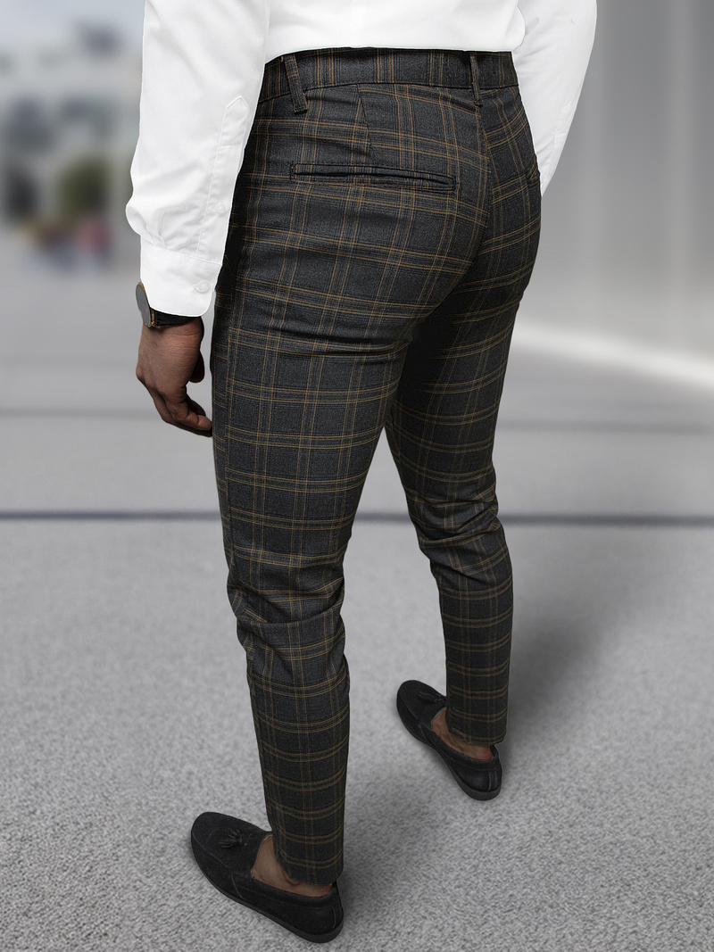 Férfi chino nadrág Grafit OZONEE DJ/5632