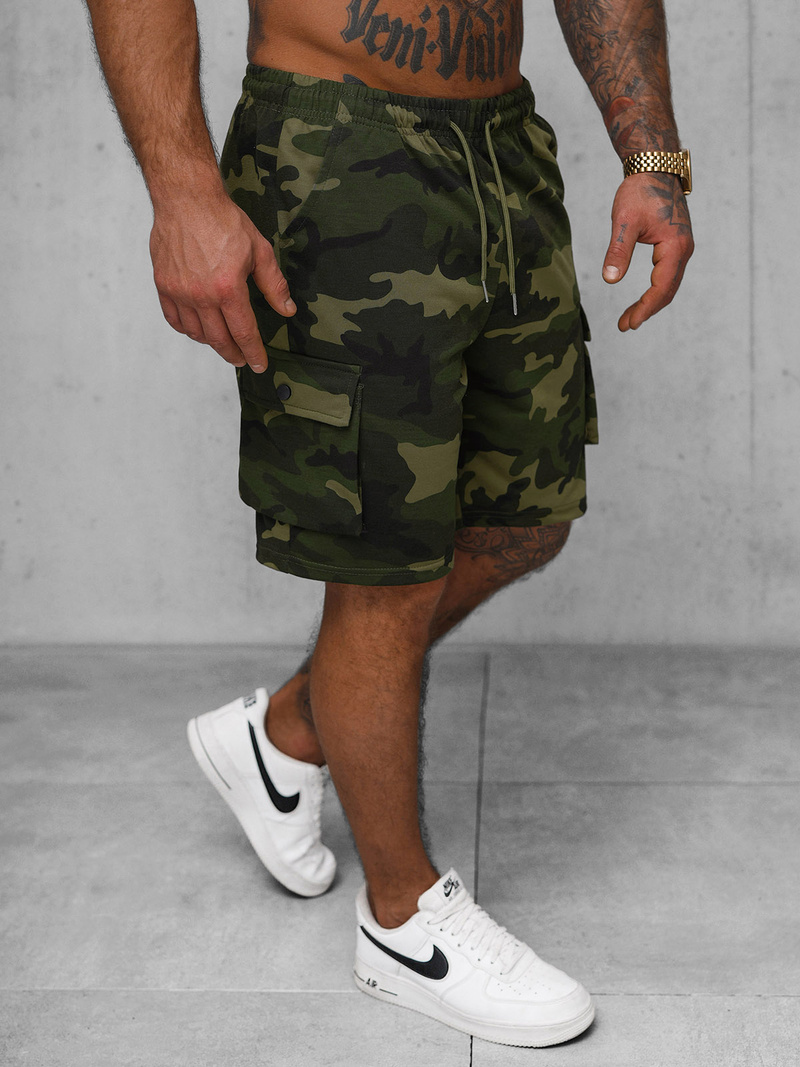 Férfi Rövidnadrág Zöld OZONEE JS/8K282/29