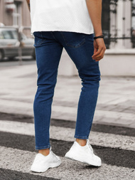 Férfi Farmer Nadrág Sötét-Kék OZONEE E/5192/01