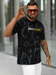 Férfi Póló Fekete OZONEE O/YN2/621