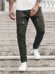 Férfi nadrág jogger Zöld OZONEE A/1003