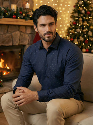 Férfi Ing Gránát OZONEE V/V181Z