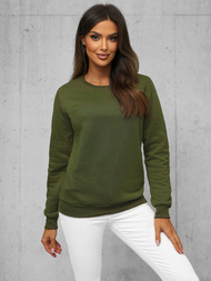 Női Pulóver Khaki OZONEE JS/W01Z