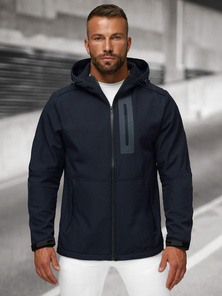 Férfi softshell kabát gránát OZONEE JS/27B6513/25