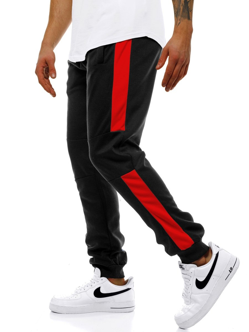 Férfi melegítő nadrág Fekete OZONEE JS/JZ11013