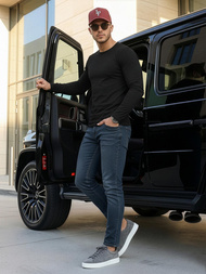 Férfi farmer nadrág sötét-kék OZONEE O/JK2895AZ