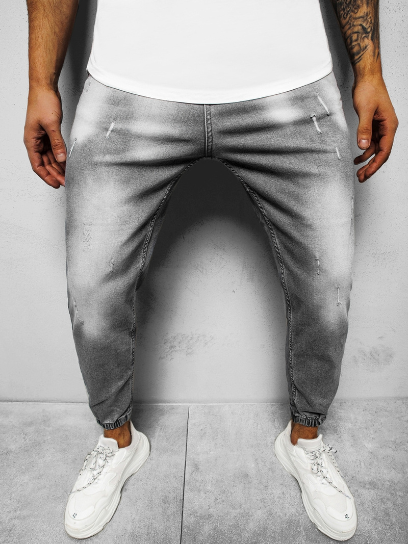 Férfi farmer nadrág Szürke OZONEE DP/743Z