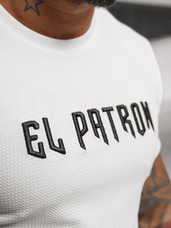 Férfi Póló Fehér OZONEE O/T7283