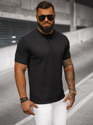 Férfi Póló Fekete OZONEE O/L1451