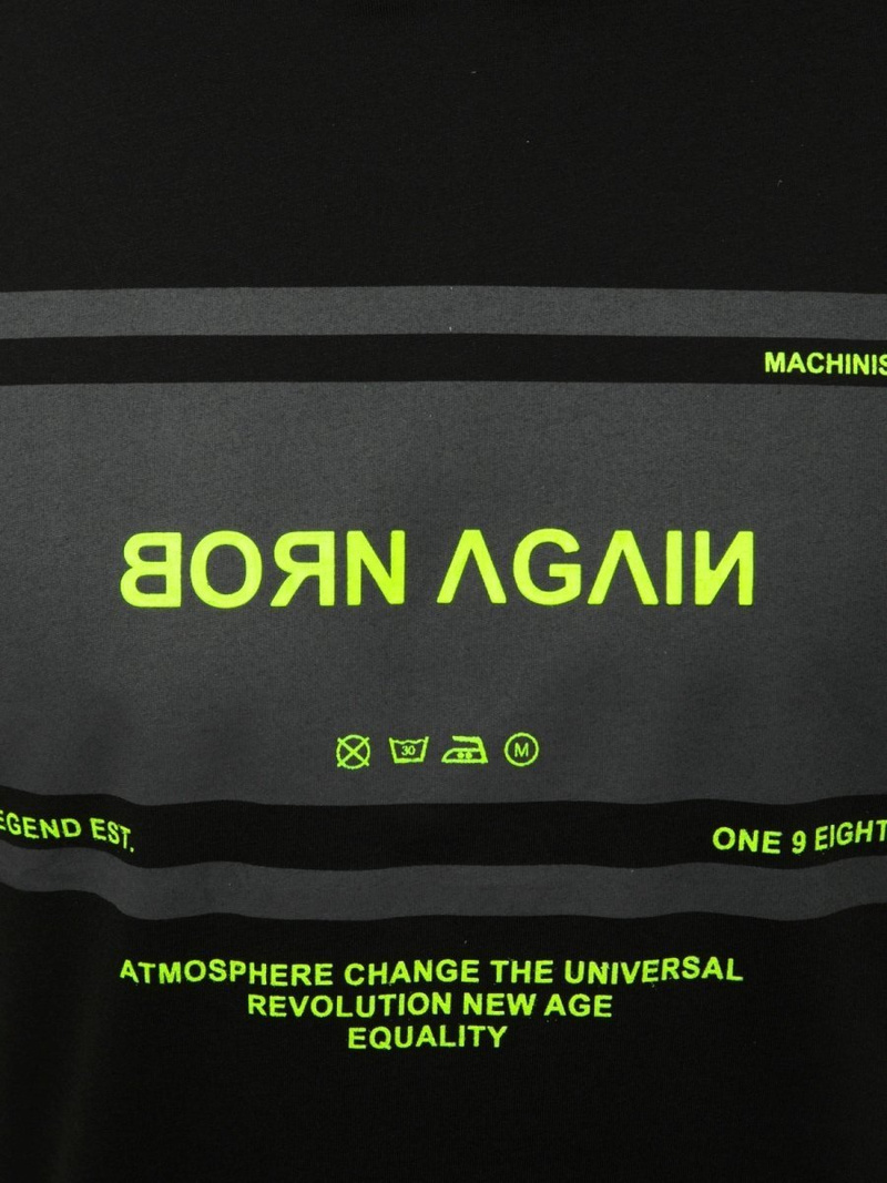 Férfi atléta fekete-sárga OZONEE MACH/M1152Z