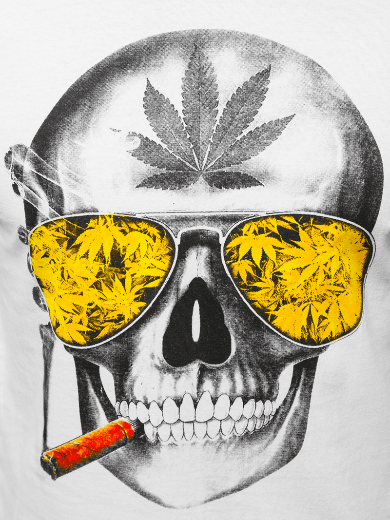 Férfi póló Fehér OZONEE O/1192