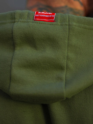 Férfi Kapucnis Pulóver Zöld OZONEE O/H1060