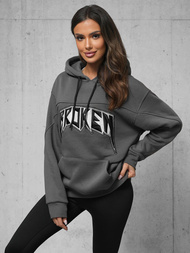 Kapucnis felső grafit OZONEE O/SWE23019Z