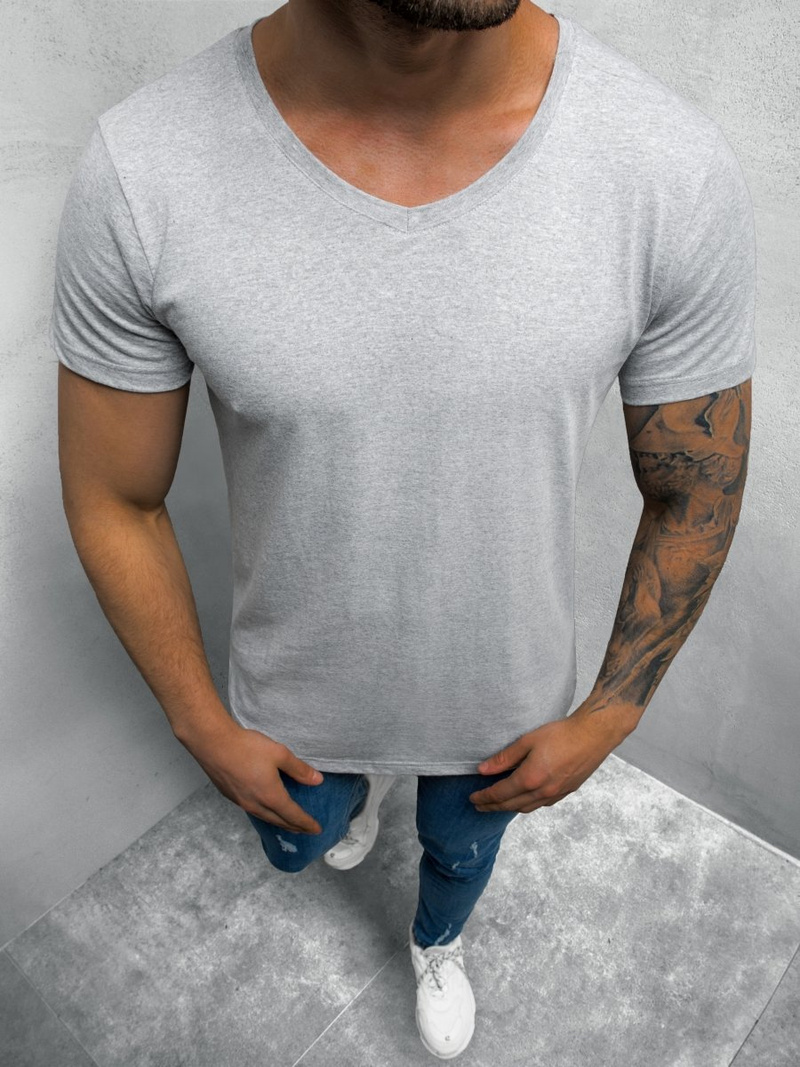 Férfi póló Szürkés OZONEE O/1210Z