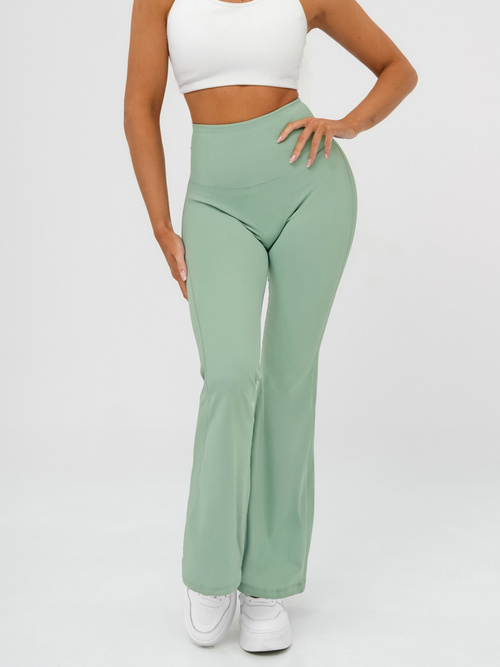 Női leggings széles lábakkal mentol OZONEE JS/17K587/127