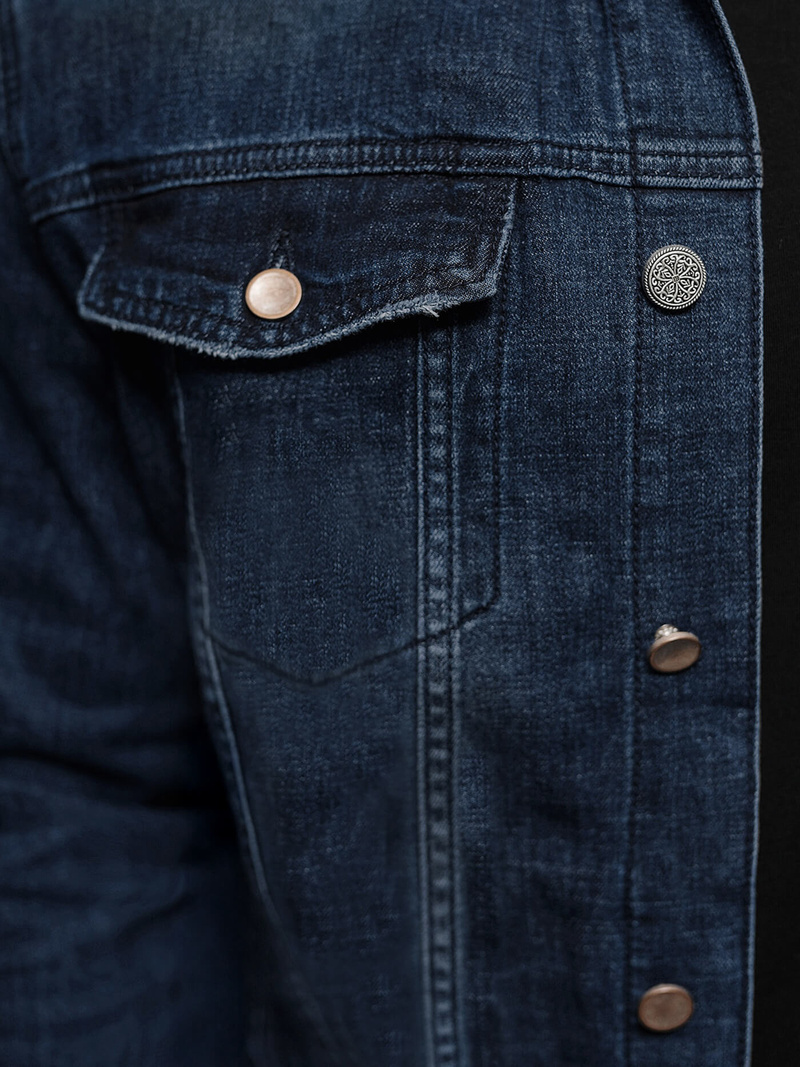 Férfi farmer dzseki SHERPA gránát OZONEE NB/MJ517BSZ