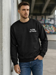 Férfi Melegítő Felső Fekete OZONEE JS/65B3918/3Z