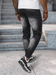 Férfi farmer nadrág fekete OZONEE NB/MP0075N