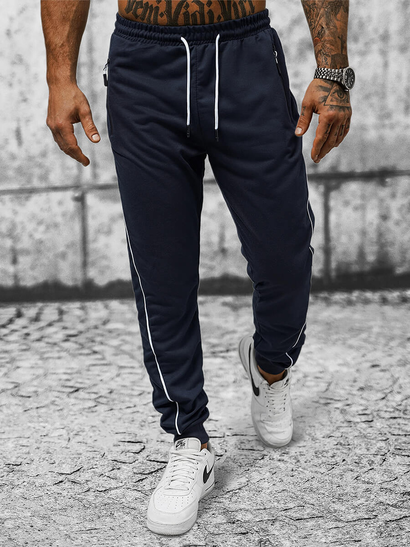 Férfi melegítő nadrág gránát OZONEE JS/8K193