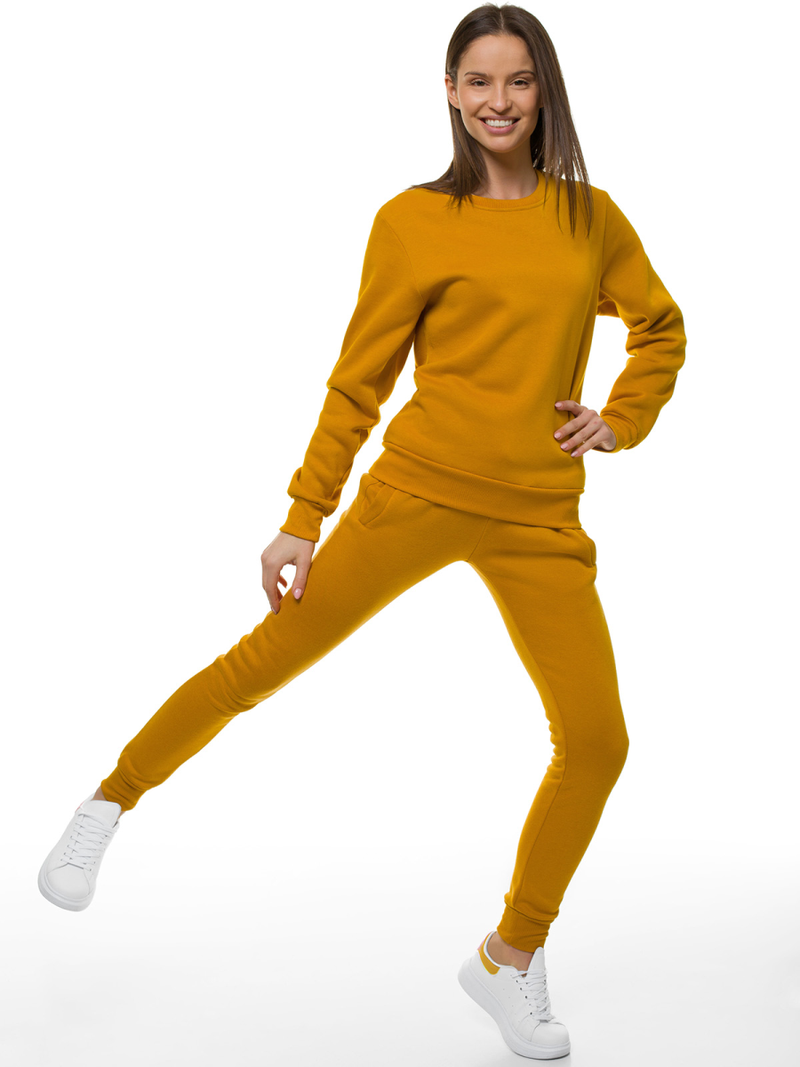 Női melegítőnadrág camel OZONEE JS/CK01